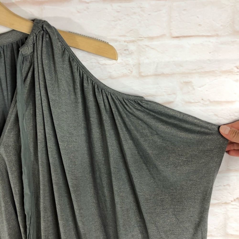 Anthro Deletta Tulay Draped Cold Shoulder Top - Picture 6 of 9